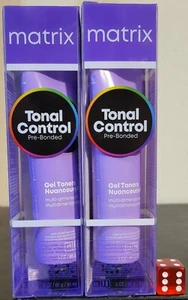 Matrix Tonal Control Pre-Bonded Acidic Gel-Cream Toners 9V 3 fl oz (Pack of 2) - Picture 1 of 2