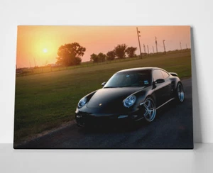 Porsche 911 Sun Poster or Canvas - Picture 1 of 1