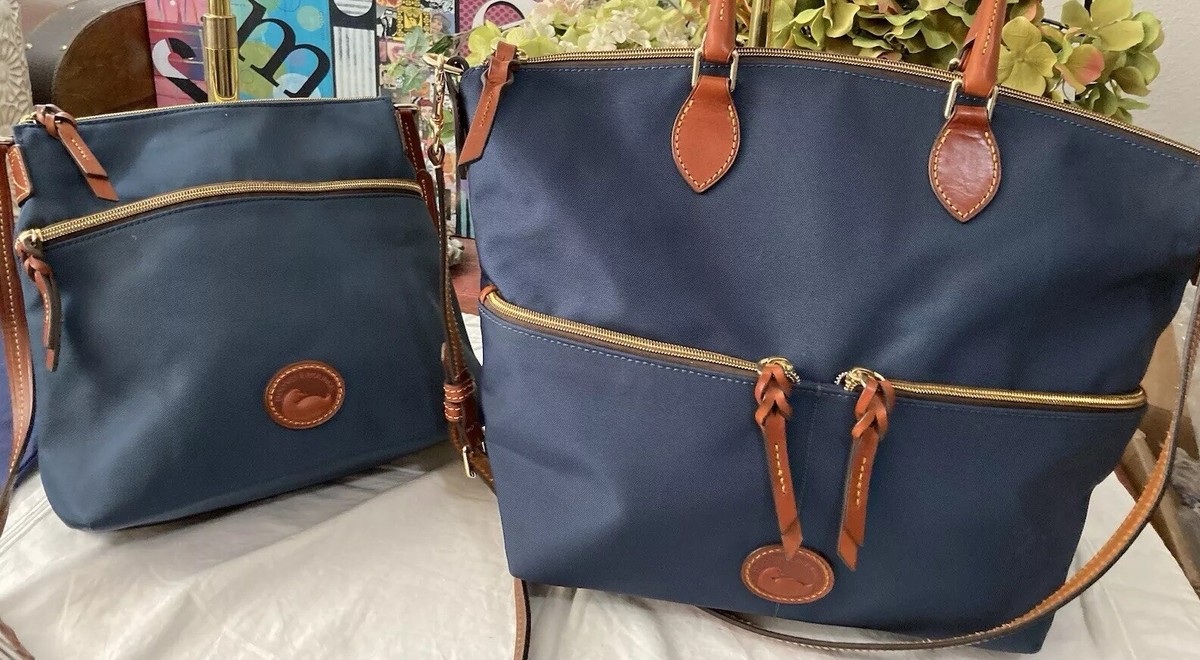 極美品✨Doony & Bourke ショルダーバッグ ネイビー 斜めがけ DOONEY & BOURKE ドゥーニー＆バーク ショルダーバッグ