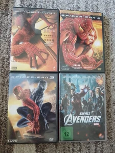 Spiderman DVD 1-3 und Marvels Avengers DVD - Bild 1 von 1