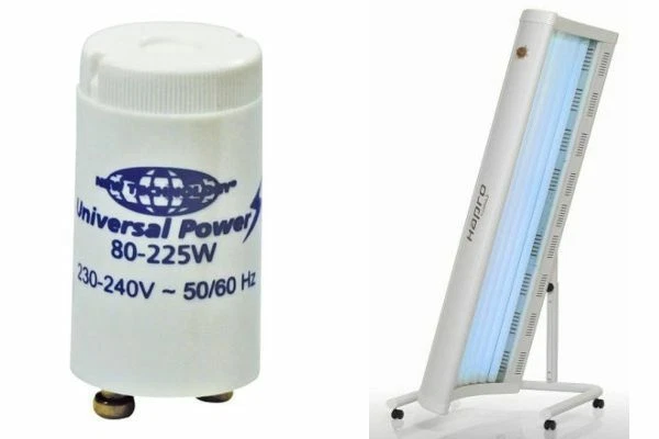 NEW TECHNOLOGY Universal Starter Paket Hapro Topaz 12 V 12V Solarium 80-225 Watt NT Sonnenbank