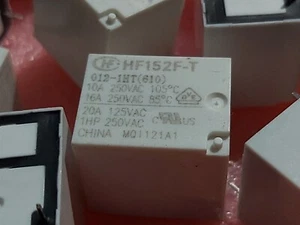 HF152F-T-012 16A 250VAC SPST Relay, Allzweckrelais mit spule DC12V - Picture 1 of 5