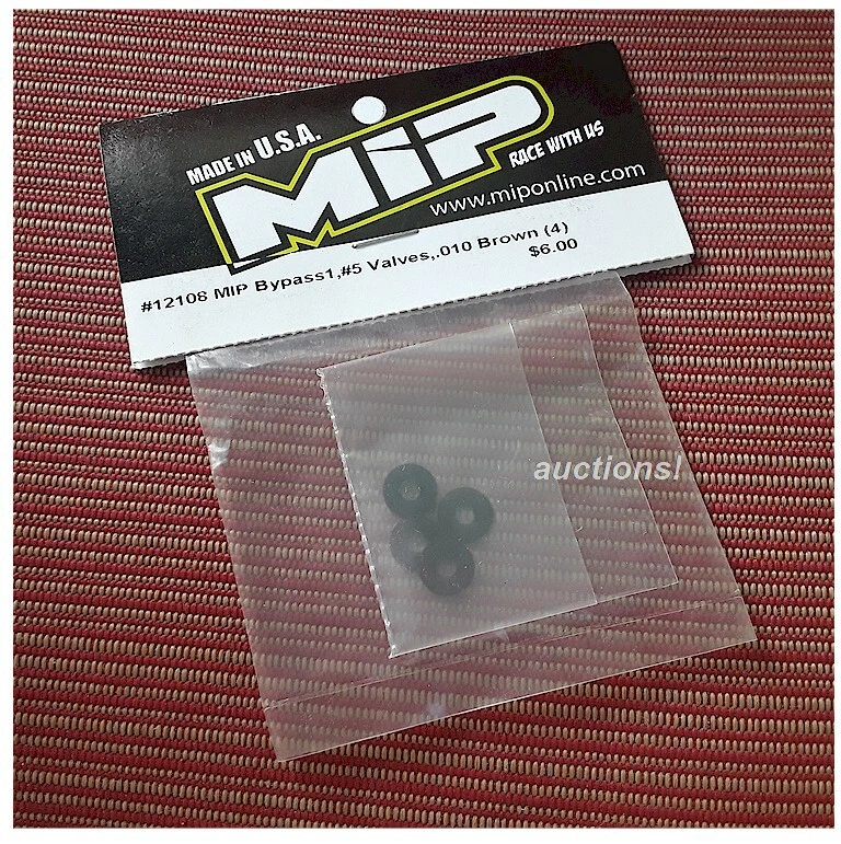 MIP 12108 Bypass1 Valves #5 Valves .010 Brown use w/Associated 1/10 w/ MIP12101 - Image 1 of 1