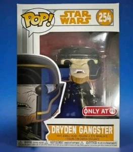Funko POP Star Wars Solo Dryden Gangster Target Exclus 254 Disney New - Picture 1 of 2