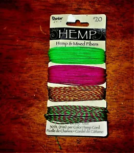 Hemp Cord 120 Ft. 4 Colors **REDUCED** - Picture 1 of 2