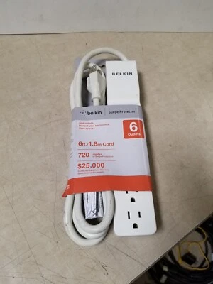 Belkin (BE10600006-CM) 720 Joules Commercial 6-Ft. 6-Outlet Surge Suppressor - Image 1 of 4