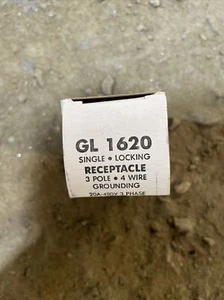 General Electric GL 1620 Receptacle 3 Pole 4 Wire - Picture 1 of 1