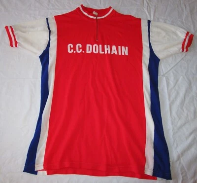 Camiseta de ciclismo CC Dolhain años 70 - Excelente estado - Bélgica Foto 1 de 3