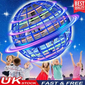 PRO Flying Ball Boomerang Spinner Toy Mini Drone Boy Girl Gifts Toys Hover Orb - Picture 1 of 18