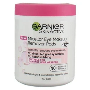 Micellar Eye Makeup Remover Pads, 100 Pads (Pack of 2) - Picture 1 of 3