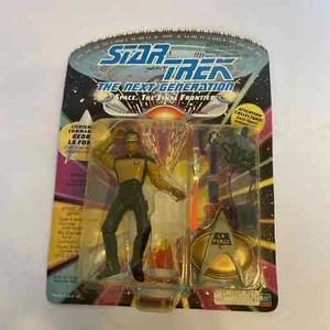 Star Trek Next Generation Geordi La Forge Playmates 1992 Action Figure Sealed - Picture 1 of 1