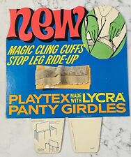 Vintage 1969 Playtex Panty Girdles Store Advertising Cardboard Display