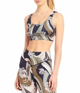 FREE PEOPLE WAVE CRUSH SPORTS BRA BLACK COMBO NWT WOMENS XS NEW - Picture 1 of 2