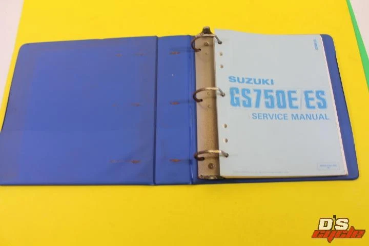 NUEVO 84 Suzuki GS750E GS750ES Manual de Servicio Reparación 99500-37021-03E Foto 1 de 4