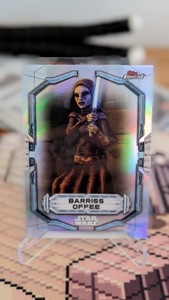 2022 Topps Star Wars Finest Refractor Barriss Offee #10