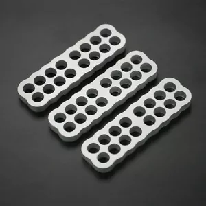 16 Pin (8 pin x 2) ALUMINUM High Quality ATX Cable Combs Closed **3-PACK** - Picture 1 of 1
