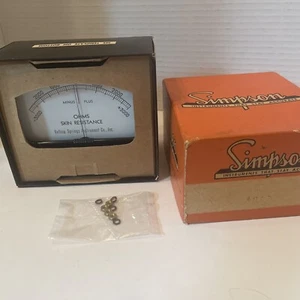 Simpson 4062 Ohm Meter NOS - Picture 1 of 7