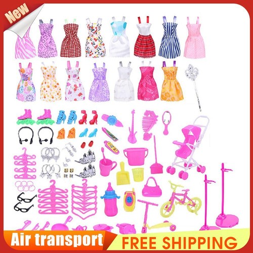 VETEMENTS Vestiti per bambola fai da te vestito da sera accessori casa delle bambole regalo compleanno Natale