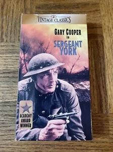 Sergeant York VHS - Picture 1 of 3