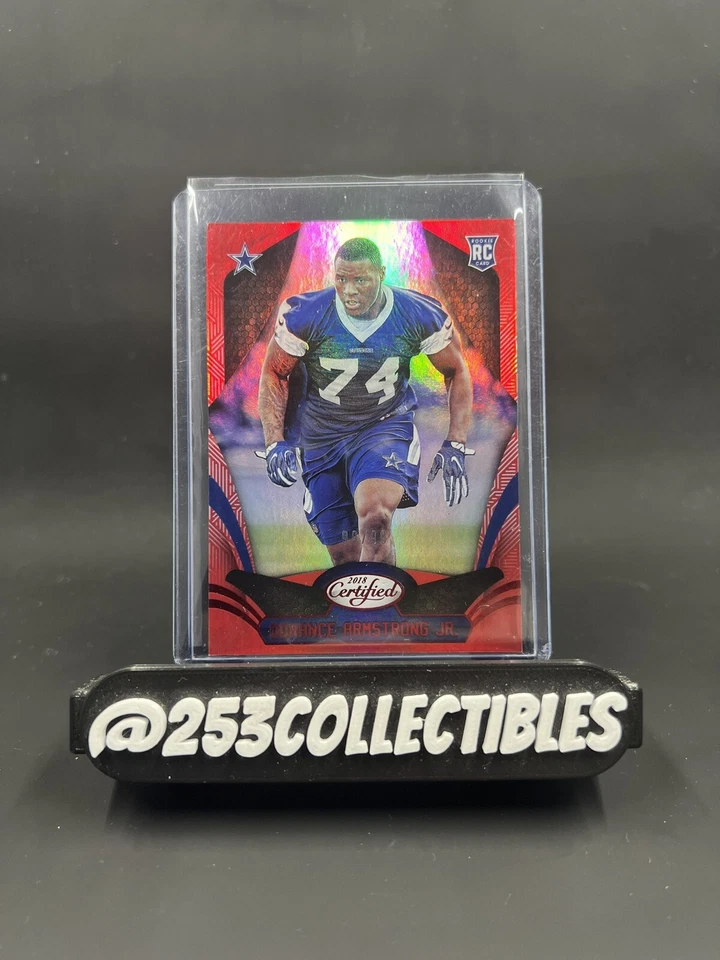 2018 Panini Certified #175 Dorance Armstrong Jr. Cowboys 99/99 SP Dallas Cowboys - Image 1 of 2