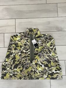 Nike Womens Floral Full Zip Camo Sportswear Jacket CZ8184-325 Size XXL