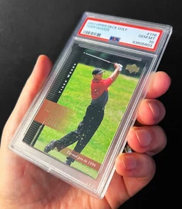 2001 Upper Deck Golf Tiger Woods Rookie Tour Time #176 PSA 10 GEM MINT - Picture 1 of 3