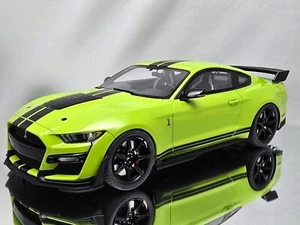 GT Spirit Shelby GT500 Ford Mustang 2020 Grabber Lime Green with Black Rims 1:18 - Picture 1 of 15