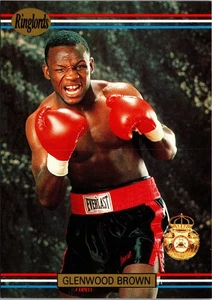 1991 RINGLORDS #29 GLENWOOD BROWN WELTERWEIGHT CONTENDER NM/M - Picture 1 of 2