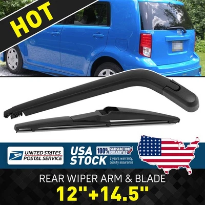 Nuevo brazo y hoja limpiaparabrisas premium de 12"+14,5" para Toyota Yaris 2007-2014 Foto 1 de 4