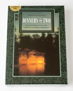 NEW Sharon O'Connor's - Menus and Music - Dinners For Two (Menu Cookbook and CD) - Picture 1 of 6