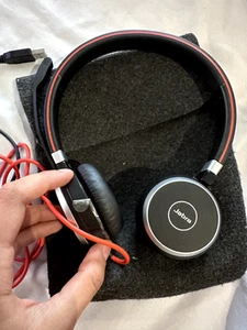 Jabra EVOLVE 40 MS Stéréo Noir Casque Couvre-Oreilles pour PC - Photo 1/4