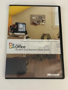 Microsoft Office Student and Teacher Edition 2003 CD + Product Key - Afbeelding 1 van 5
