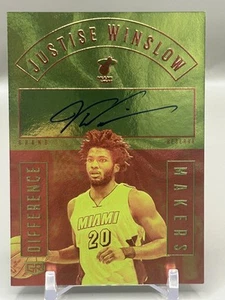2016-17 Panini Grand Reserve #33 Justise Winslow Difference Makers #/75 - Foto 1 di 2