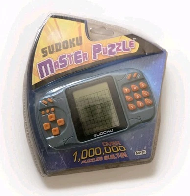 Sudoku Master Puzzle Juego Electrónico Portátil NUEVO Sellado MP88 Viaje Niños Foto 1 de 2