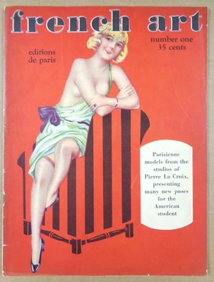 1930 Vintage FRENCH ART Magazine - Number 1 - Pierre LaCroix Photos - Imagem 1 de 4