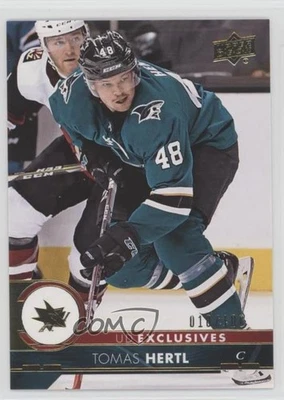 2017-18 Upper Deck Exclusives /100 Tomas Hertl #401 - Image 1 of 2