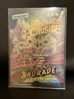 March of the Holy Warriors MTG Artist Proof AP Foil Collector Card 08 50 - Image 1 of 2