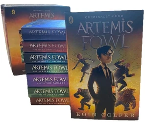 Artemis Fowl Completo Serie de Rústica Caja Set 1 - 8 Eoin Colfer YA Fantasy - Imagen 1 de 13