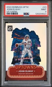 2024 Donruss Optic #23 John Elway Uptowns PSA 9 - Bild 1 von 2