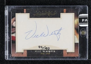 Donruss Limited Cuts Cut Signatures 2011/49 Vic Wertz (#d a 49) #326 automático - Imagen 1 de 4