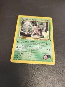 Giovanni's Pinsir 24/132 Gym Challenge Regular #13 - Picture 1 of 7