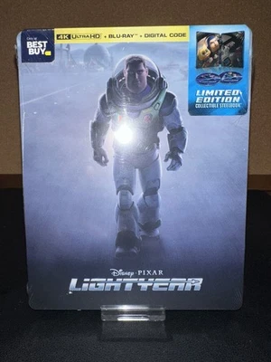 Buzz Lightyear 4k Ultra HD Limited Edition Steelbook Blu Ray + Digital Best Buy - Image 1 of 4