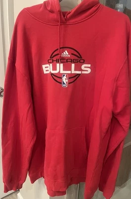 Sudadera con Capucha Vintage Chicago Bulls Equipo Auténtica Adidas Y2K Para Hombre 2XL Foto 1 de 4