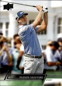 2024 Upper Deck Golf Hudson Swafford #45 - Picture 1 of 2