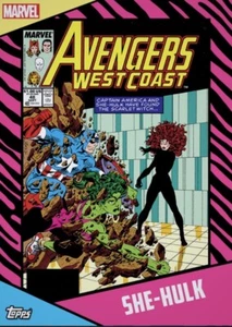 [DIGITAL CARD] Topps Marvel - She-Hulk - 90’s 21 V4 - Zebra - Picture 1 of 1