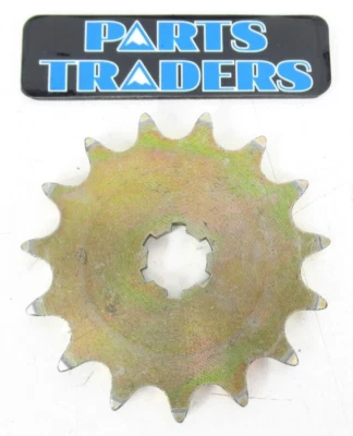 PBI Front Sprocket 15T Kawasaki KX125 Suzuki TS185 GT185 Yamaha YZ125 BW200 - Image 1 of 2