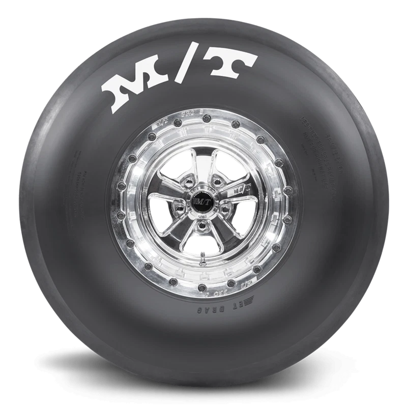 Mickey Thompson Tyre ET Drag Slick 26x8.5-15 Bias-Ply L8 Compound Solid White Le - image 1 of 1
