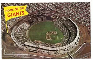 CANDLESTICK PARK Home Of GIANTS Aerial View San Francisco California CA Postcard - Bild 1 von 2