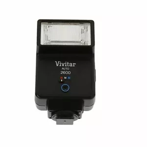 Vivitar Flash = Minolta X-700 SRT-202 Canon EX EE QL SLR shoe mount 35mm camera - Picture 1 of 2
