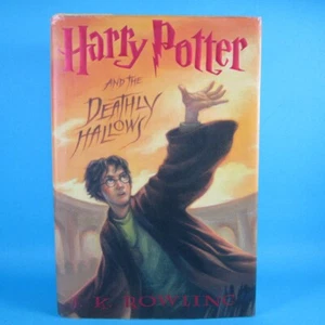 Harry Potter and the Deathly Hallows, Hardcover, First Edition – JK Rowling 2007 - Picture 1 of 24